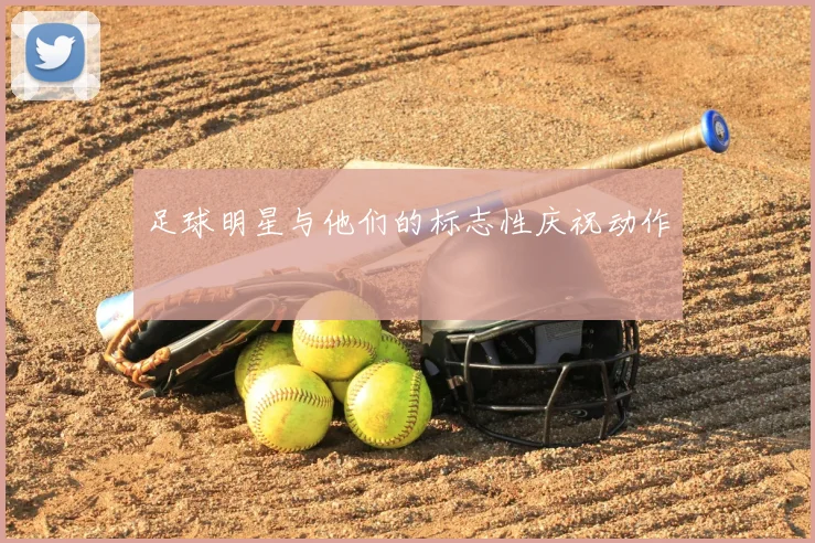 足球明星与他们的标志性庆祝动作